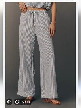 Sienna Sky Vertical Striped Wide Leg Pants